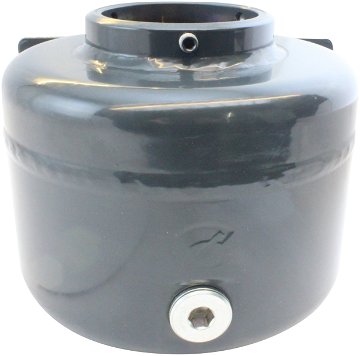 Hydrauliktank 2 L for håndpumpe m/monteringsbeslag (stål)
