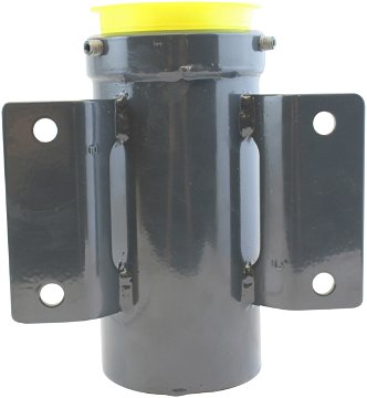 Hydrauliktank 1 L for håndpumpe m/monteringsbeslag (stål)